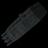 The Condor VAS Modular Cummerbund | SALE is shown laid flat on a white background, featuring black tactical nylon with multiple loops, hook-and-loop fasteners, and attachment points.